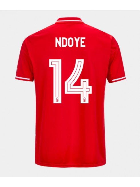 Billige Nottingham Forest Dan Ndoye #14 Hjemmedrakt 2025-26 Kortermet Billige Nottingham Forest Dan Ndoye #14 Hjemmedrakt 2025-26 Kortermet